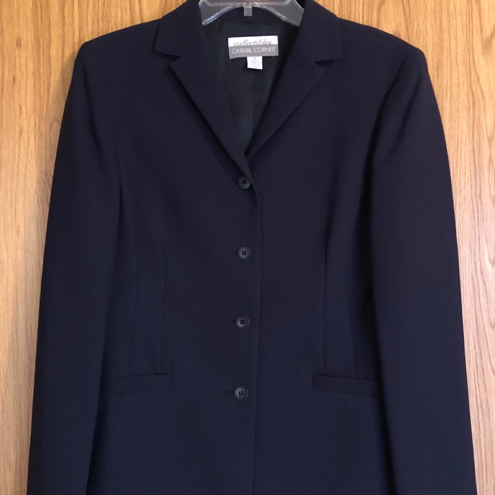 Navy Suit Jacket, Like New